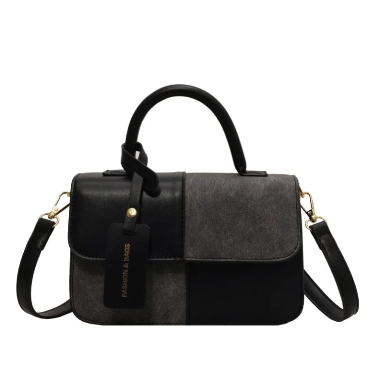 PU Leather Messenger Hand & Shoulder Bag